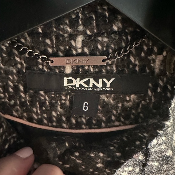 Vintage DKNY tweed coat - Picture 3 of 6